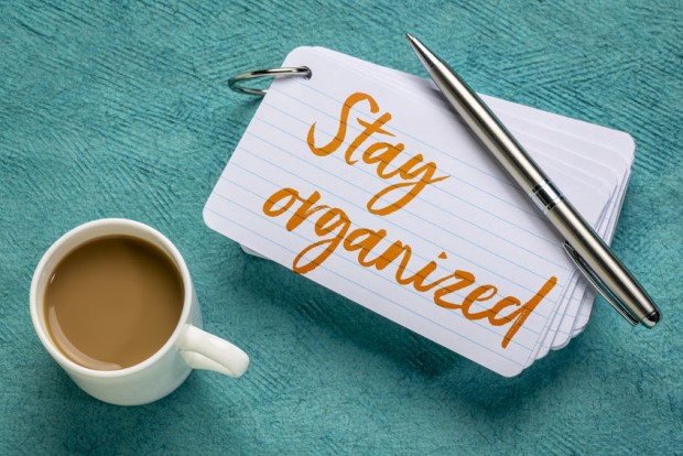 5 Small Ways to Staying Big Time Organized by Kellyann Schaefer | #AspireMag
