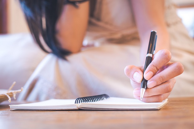 Evening Ritual: Writing It Down by Theresa Cheung | #AspireMag