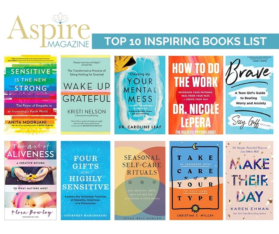 March 2021 Top 10 Inspiring Books List | #AspireMag