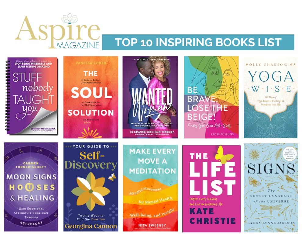 Top 10 Inspirational Books – May 2023 - Aspire Magazine